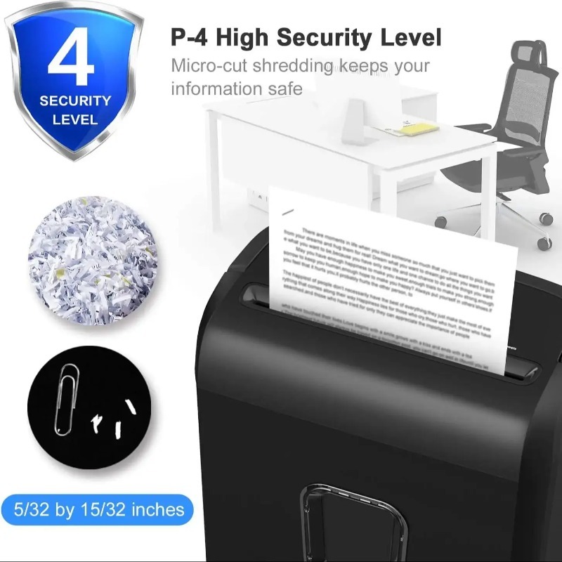 Bonsaii 6-Sheet Micro-Cut Pape – обзор и цена Home Office Paper Shredder