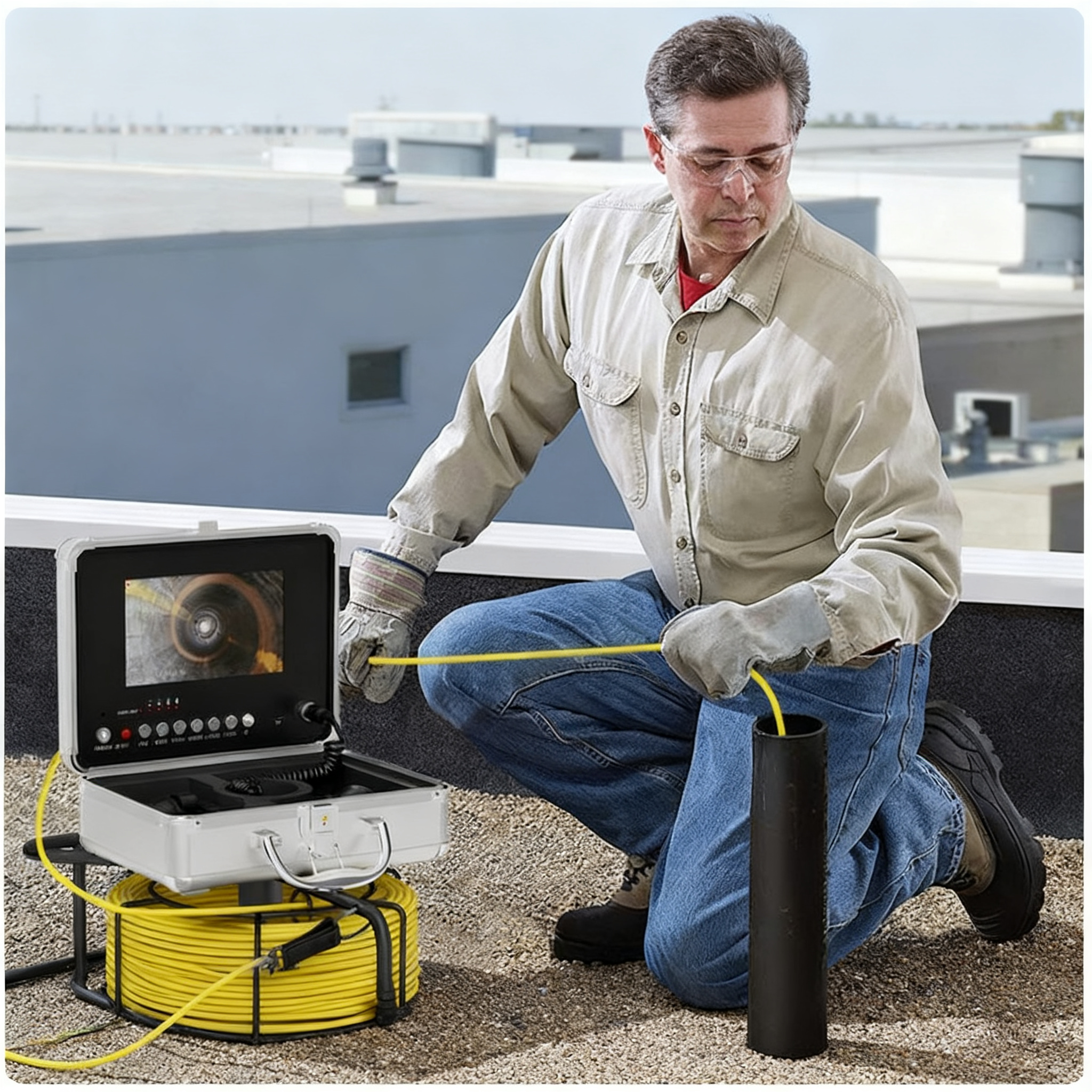 Sewer Inspection Camera -512Hz – обзор и цена Home Office Zoom