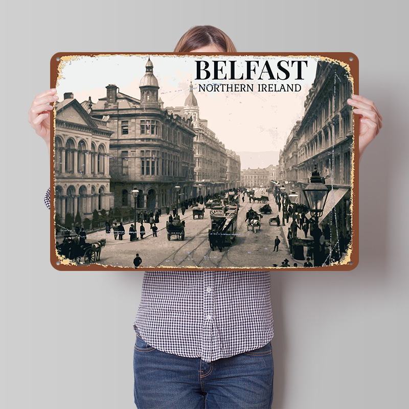 Vintage Belfast Printed Poster – обзор и цена Home Office Belfast