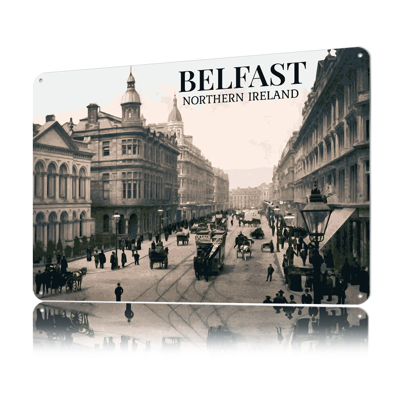 Vintage Belfast Printed Poster – обзор и цена Home Office Belfast