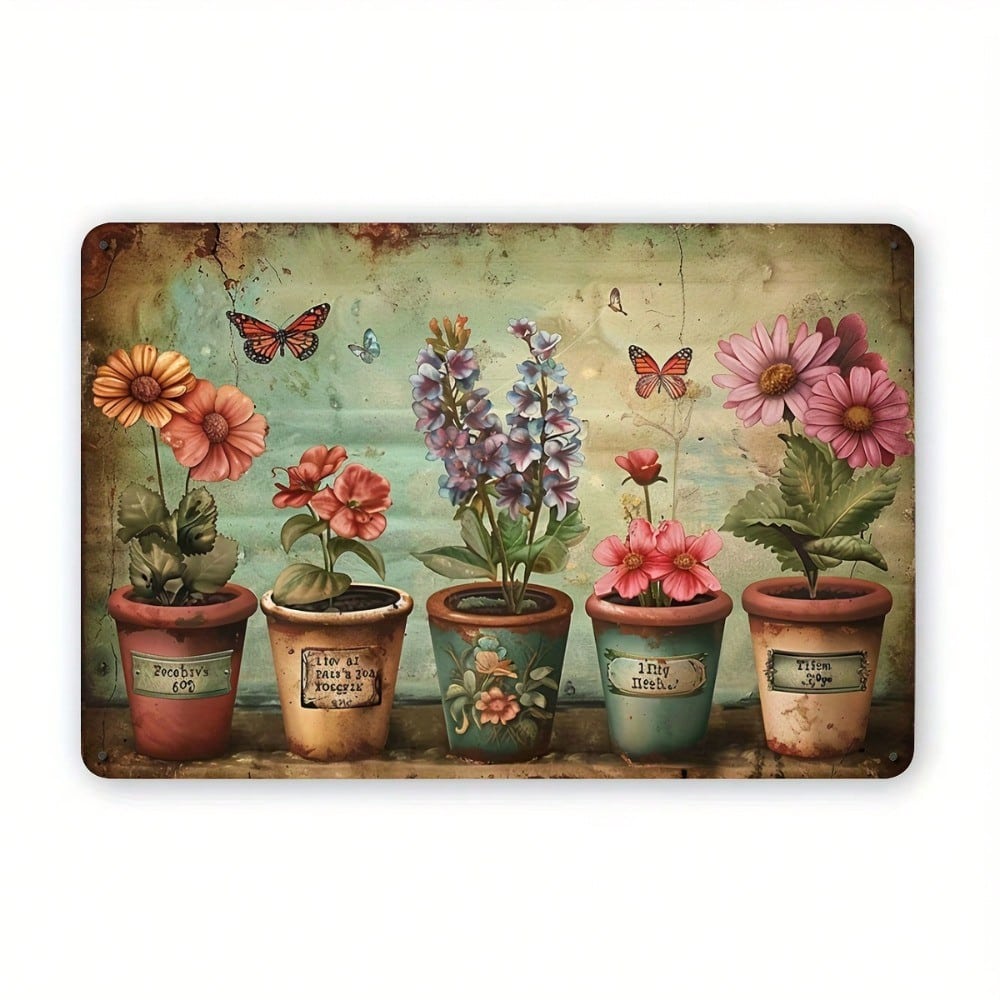 Metal Tin Sign Wall Decor Anti – обзор и цена Home Office Depot