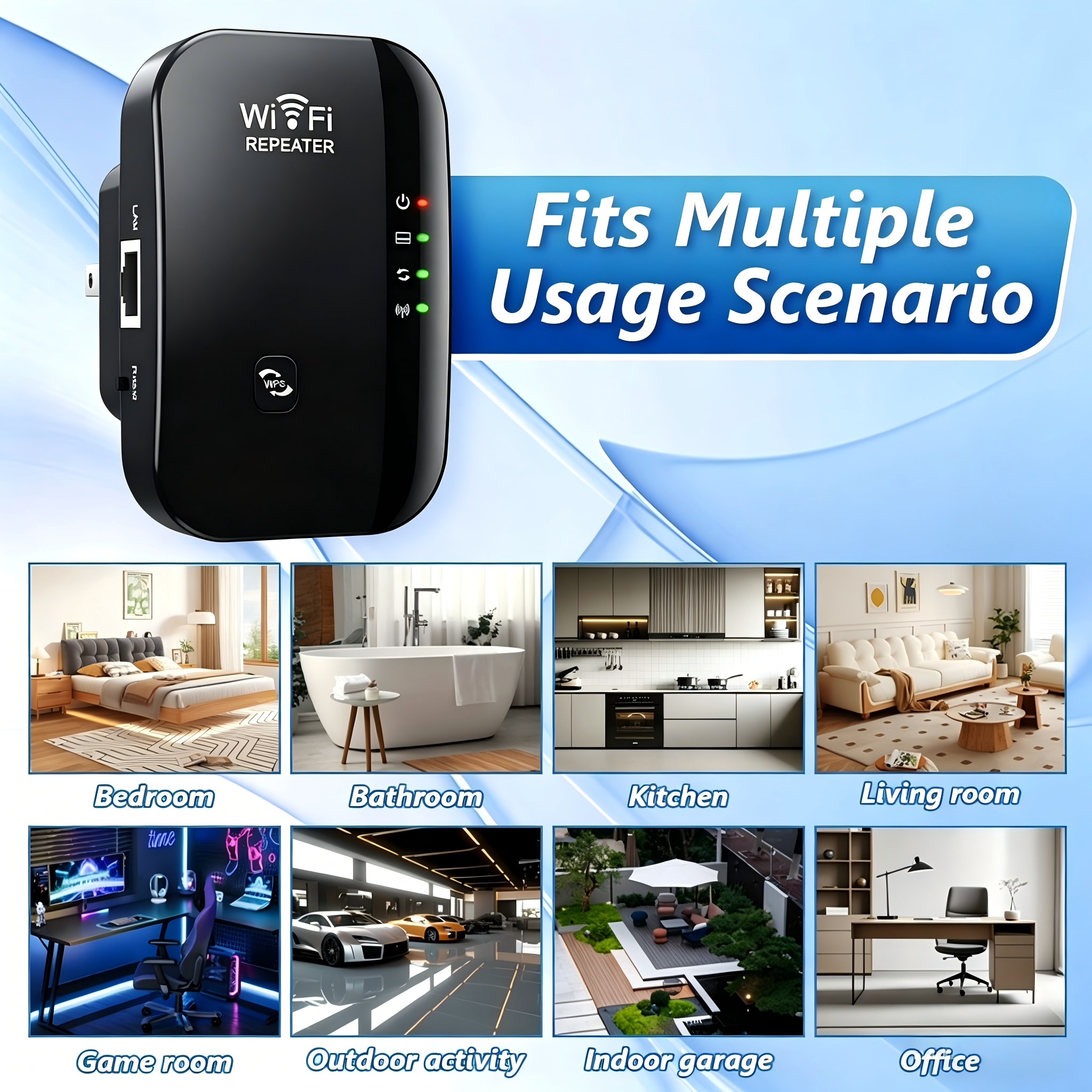 Wireless 300M 2.4GHz WiFi Rang – обзор и цена Home Office Jobs