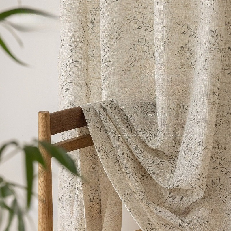 Tulle Linen Window Screen Flor – обзор и цена Home Office Buy