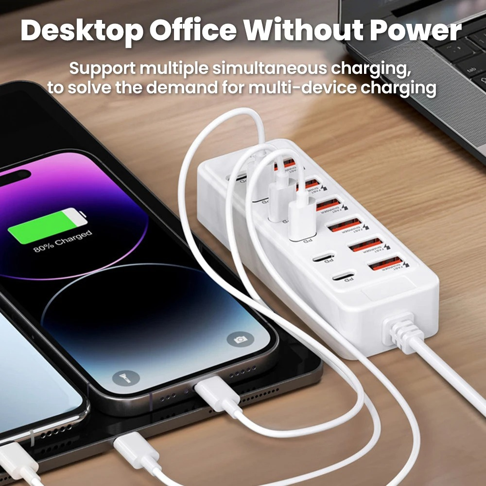 12in1 Power Strip Desktop Supe – обзор и цена Home Office Call Center