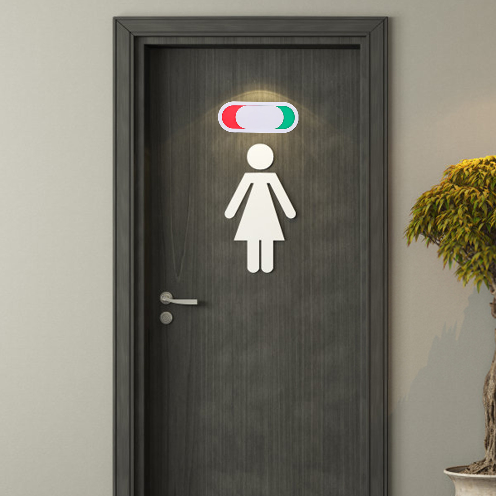 Toilet Slide Door Sign Premium – обзор и цена Home Office Vacantes