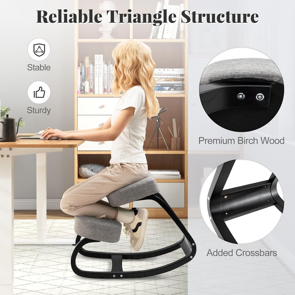 Ergonomic Kneeling Chair with  – обзор и цена Home Or Office Use