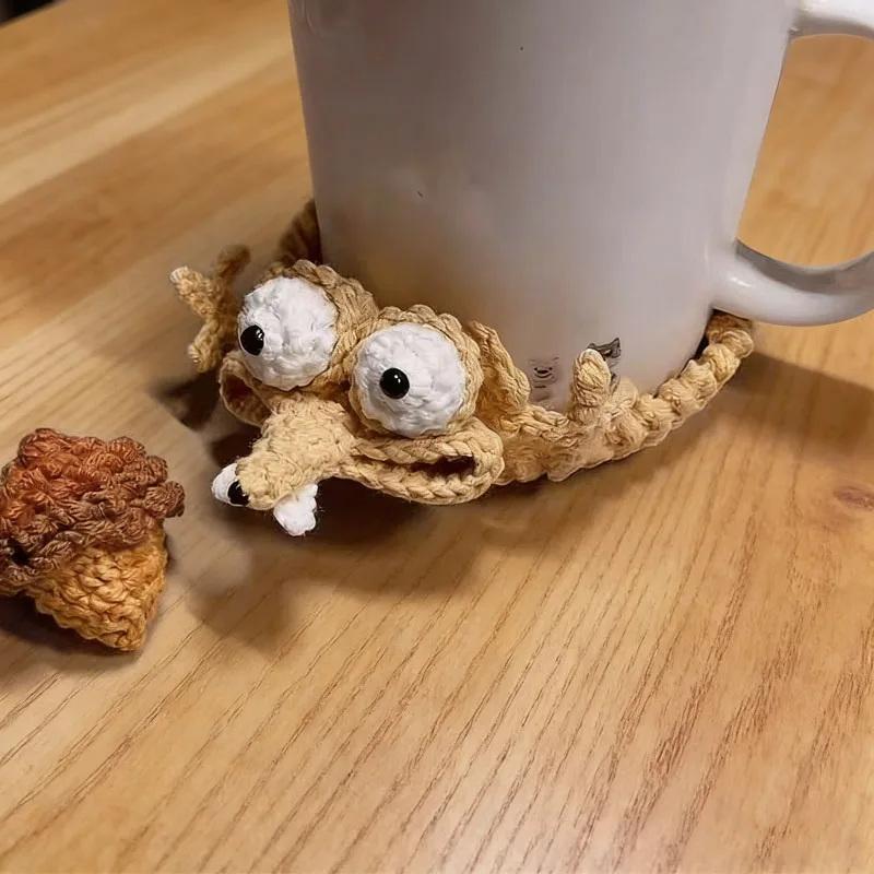 Handmade Crochet Squirrel Coas – обзор и цена Home Office Jobs