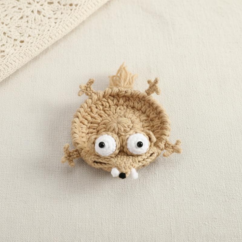 Handmade Crochet Squirrel Coas – обзор и цена Home Office Jobs