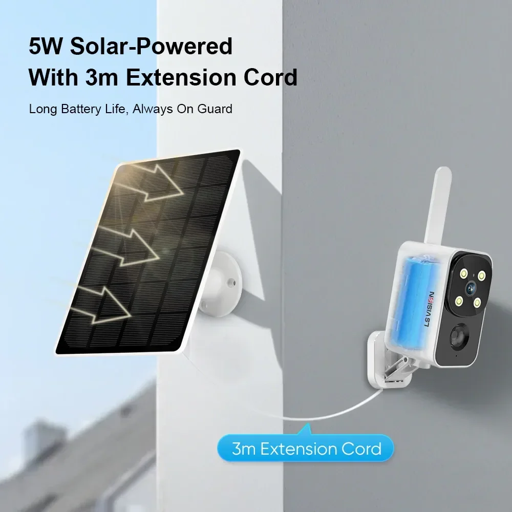 LS VISION Outdoor Solar Camera – обзор и цена Home Office Zoom