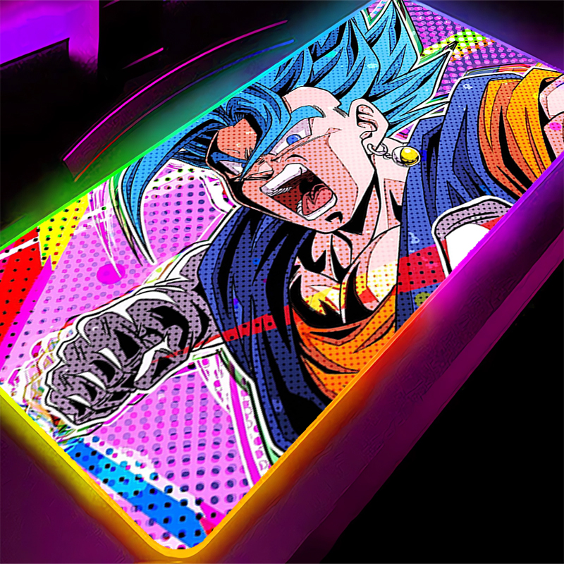 RGB Mouse pad Dragon Ball Trun – обзор и цена Home Office Keyboard And Mouse