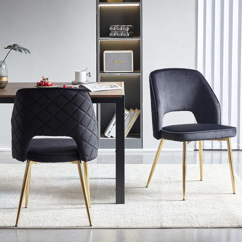 Pair of Modern Velvet Upholste – обзор и цена Home Or Office Use
