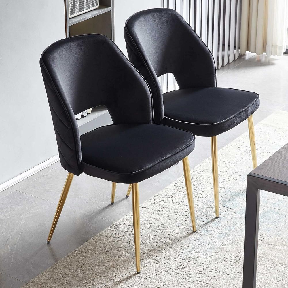Pair of Modern Velvet Upholste – обзор и цена Home Or Office Use