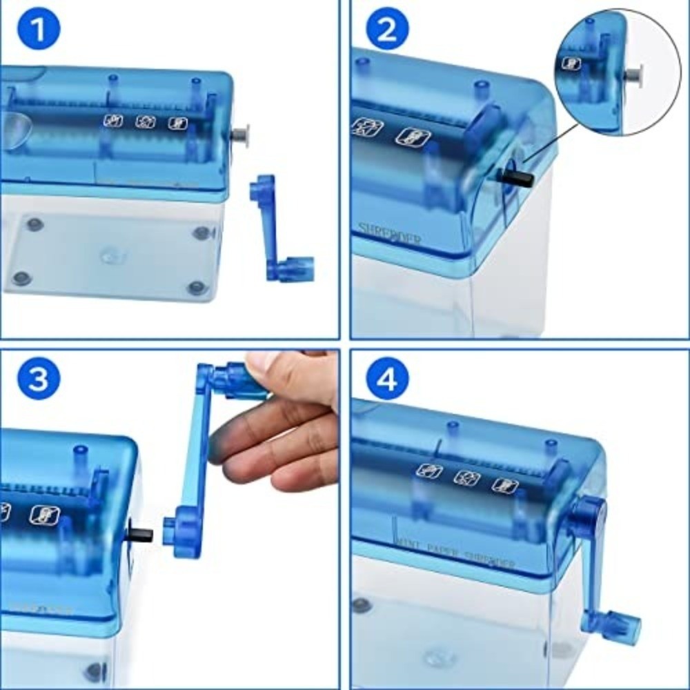 High Quality ABS Hand Shredder – обзор и цена Home Office Paper Shredder