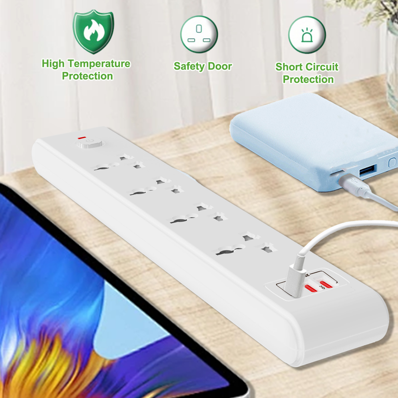 AU Wall mounted power socket e – обзор и цена Home Or Office Use