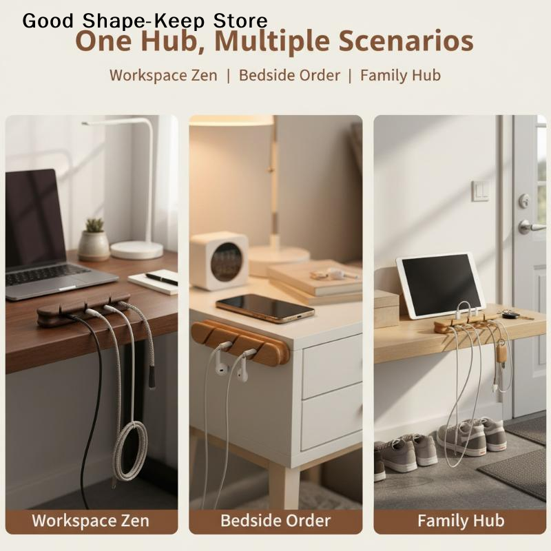 dailySolid Wood Cable Organize – обзор и цена Cable Management Box
