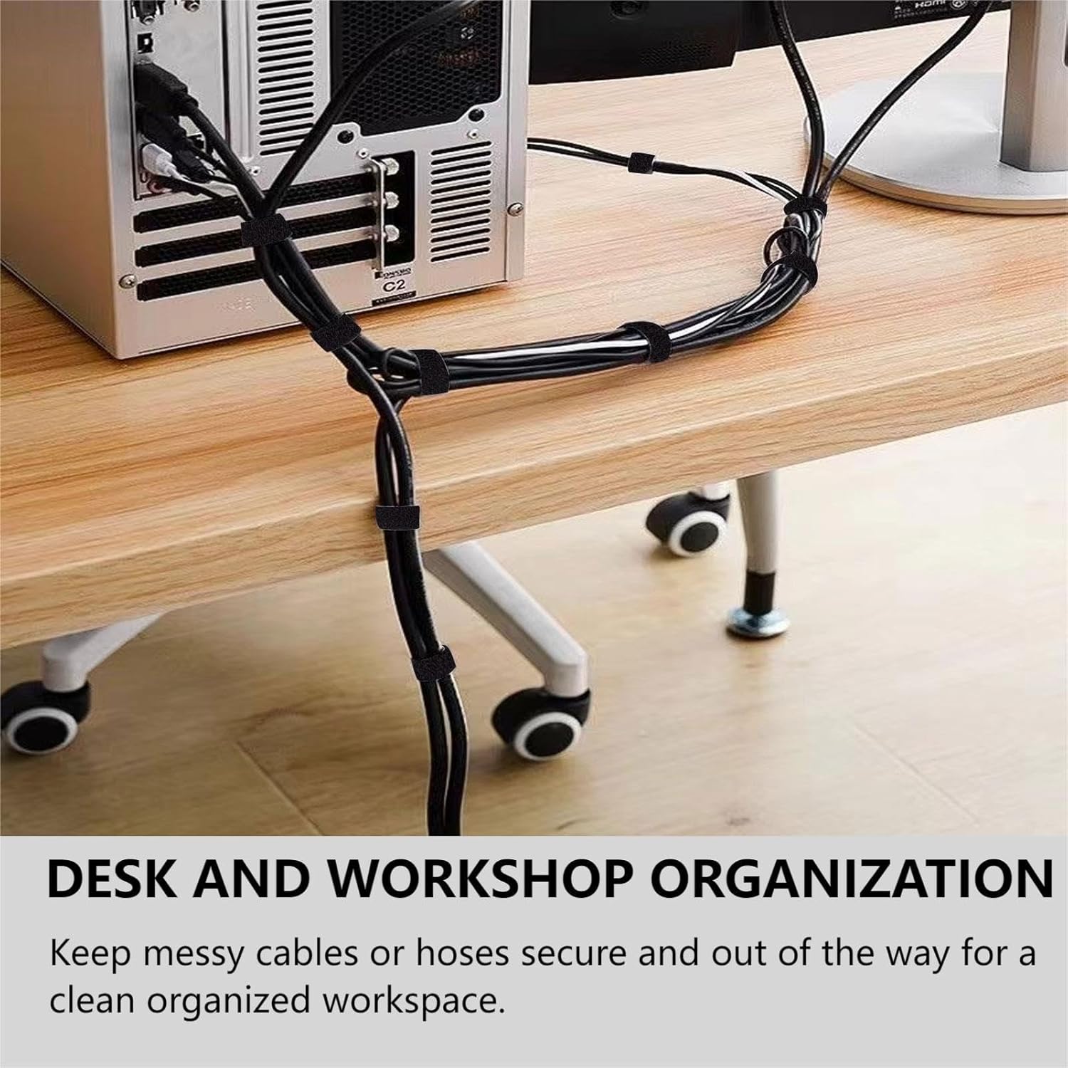 54 Yards Reusable Cable Ties,  – обзор и цена Home Office Organization