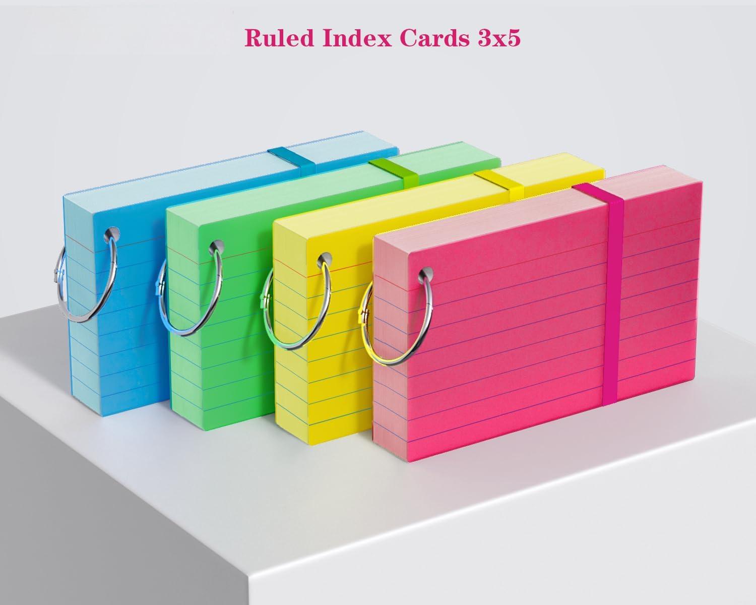 New 200 PCS Colored Index Card – обзор и цена Home Office New Rules