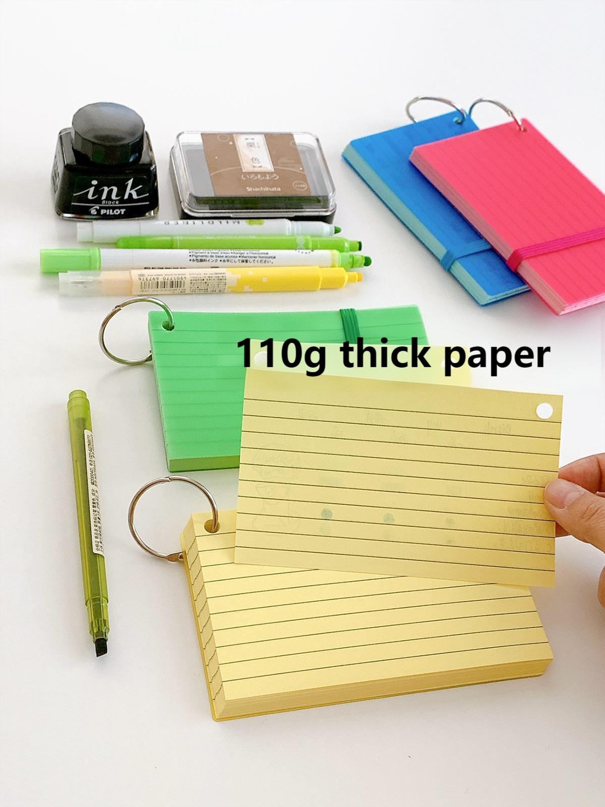 New 200 PCS Colored Index Card – обзор и цена Home Office New Rules