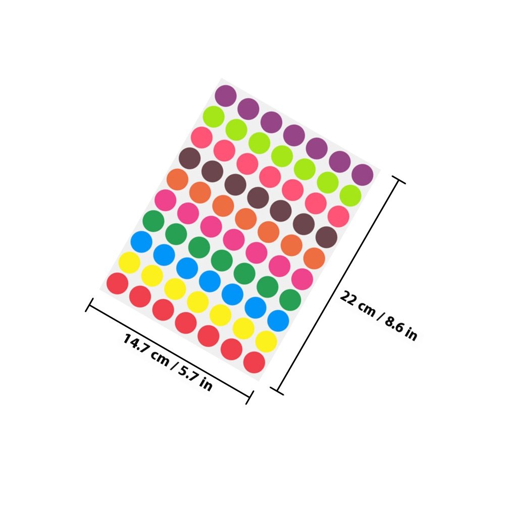 1400Pcs Removable Color Coding – обзор и цена Home Office Organization