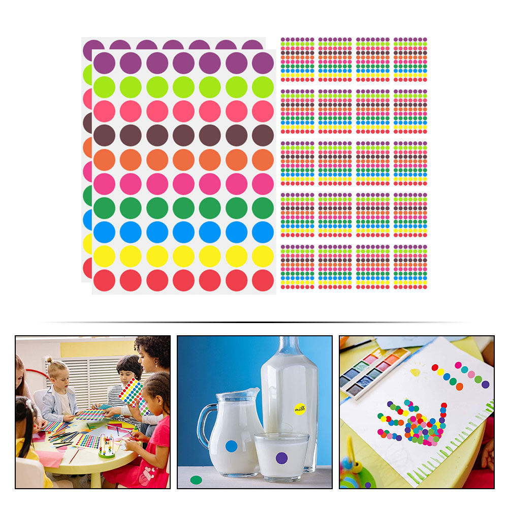 1400Pcs Removable Color Coding – обзор и цена Home Office Organization