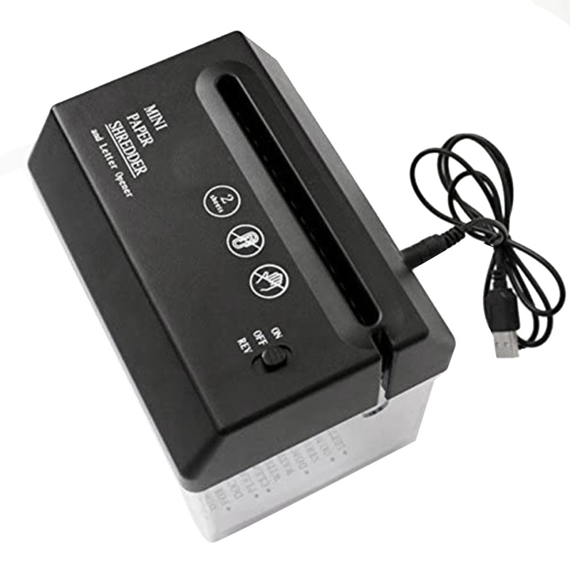 Portable Electric Paper Shredd – обзор и цена Home Office Paper Shredder