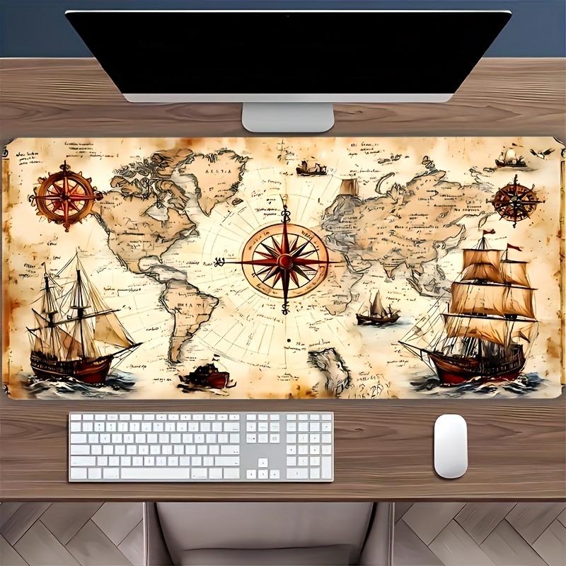 1 piece retro nautical chart d – обзор и цена Mousepad Xl Extended