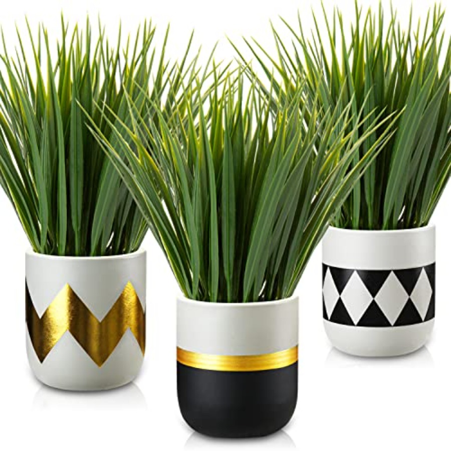 Small Faux Plant Decor 3Pcs Fa – обзор и цена Home Office Depot